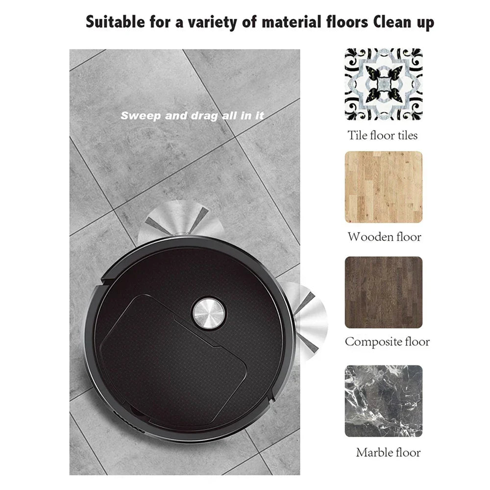 Portable Wireless Smart Sweeping Robot Rechargeable Cleaning Machine