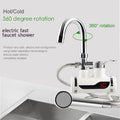 Instant Electric Hot Water Heater Tap | With Hand Shower | Fast Heating & Easy Installation