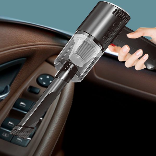 3 In 1 Portable Vacuum Cleaner Wireless Hand-held Cleaning For Car/Home