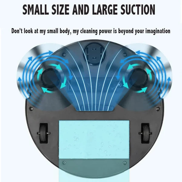 Portable Wireless Smart Sweeping Robot Rechargeable Cleaning Machine